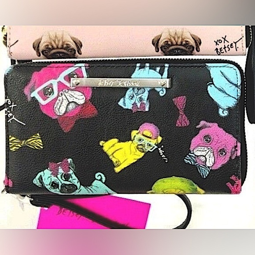 Wristlet Wallet with Cute Dog Designs — Betsey Johnson - Picture 3 of 17